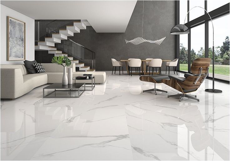 white marble floor living room 33 - DecoRecord | Living room tiles ...