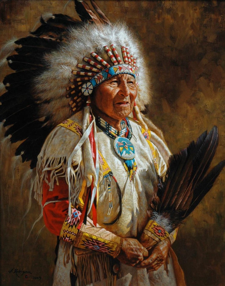 Jefe indio Native American Images, Native American Chief, Native American Paintings, Native American Pictures, Native American Artwork, Indian Painting, American Painting, Native American Artists, Southwest Art