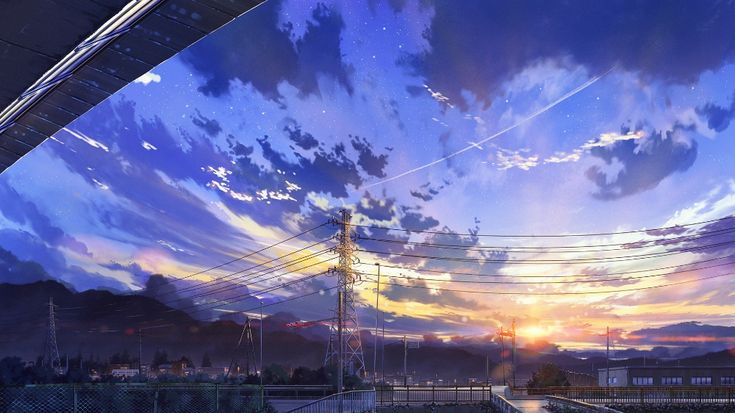 Anime Landscape Wallpaper