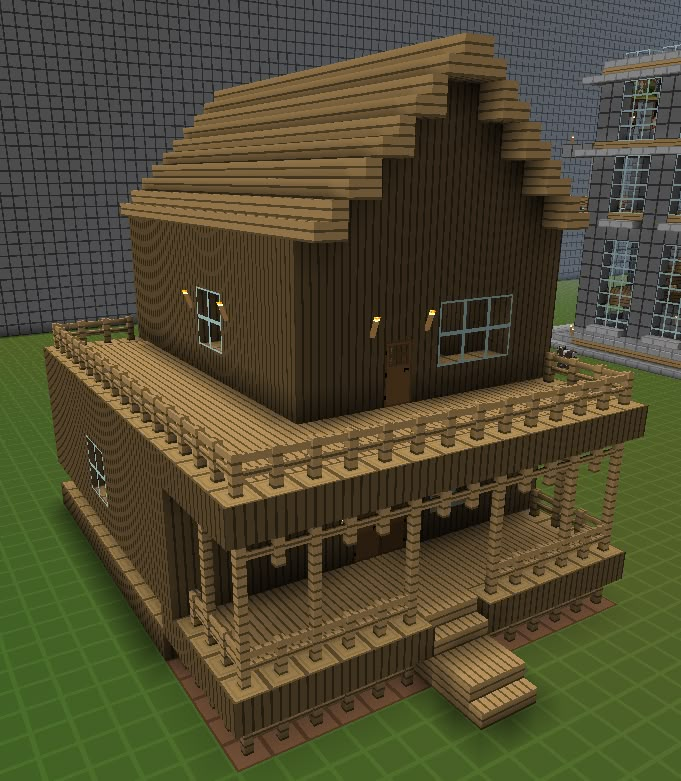 Minecraft Wood Builds