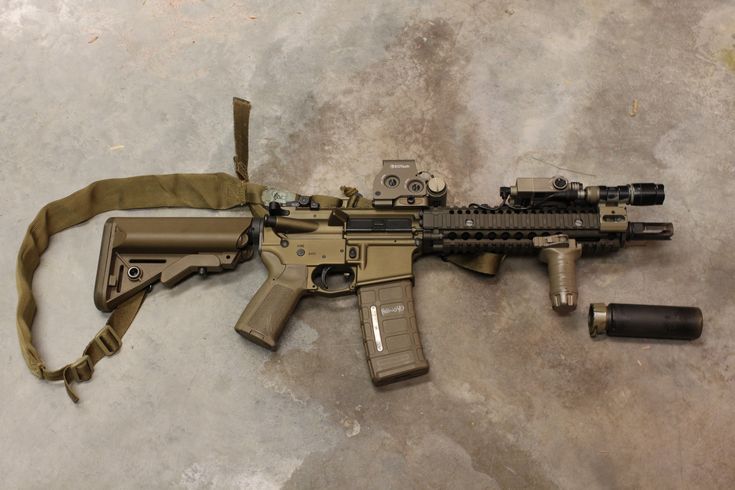 AR15 MK18 CQBR clone Mk18 Cqbr, Tactical Gear