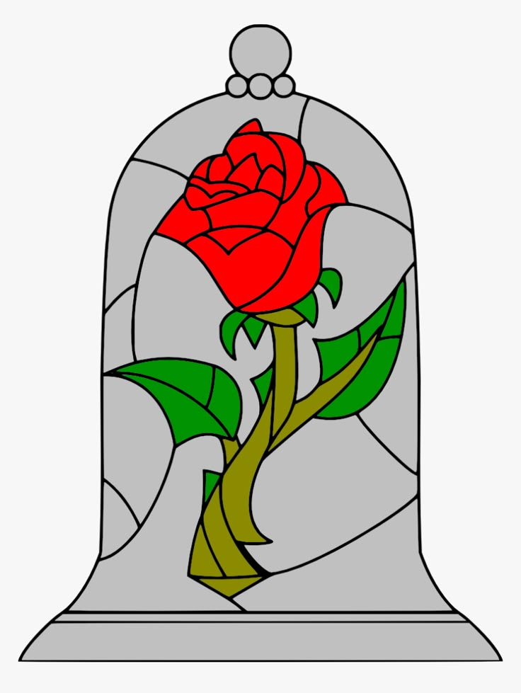 Movies, Personal Use, Beauty And The Beast Rose, - Enchanted Rose ...