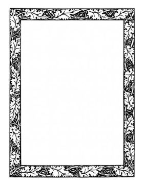 Oak Leaves Border | Leaf border, Frame border design, Borders for paper