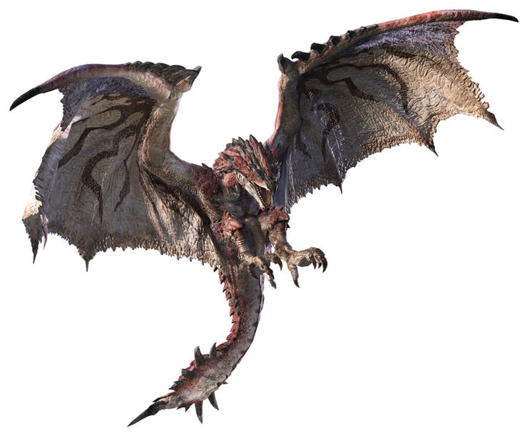 a large dragon flying through the air on a white background