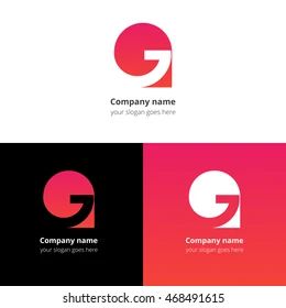 G Logo: Gambar, Foto & Vektor Stok | Shutterstock di 2021 | Tulisan