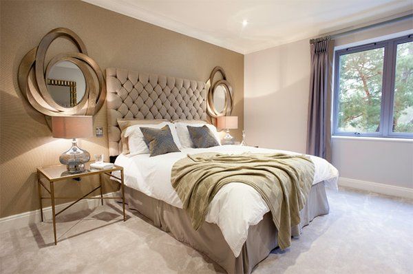 20 Ideas to Bring Glamour to Your Bedroom with Gold Accents | Home ...