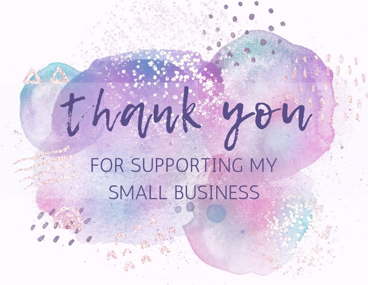 INSTANT DOWNLOAD Thank You Card, Small Business Thank You Insert Cards ...