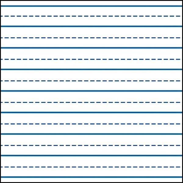 Lined Paper with Blue Lines