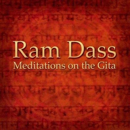 the cover of ram daas meditations on the gita