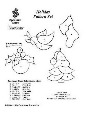 the pattern for christmas stockings and stocking