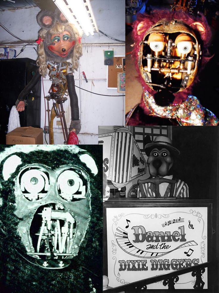 four different images with masks on them in black and white, one has an image of a man's face