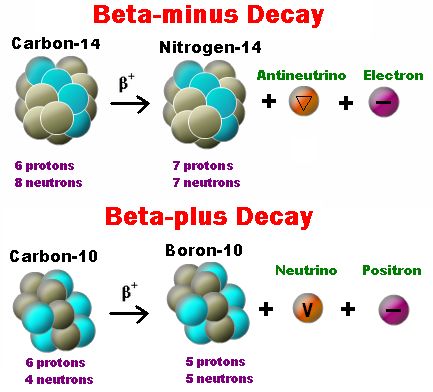 the diagram shows how protons react to each other