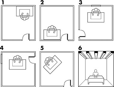 the instructions for how to draw a room