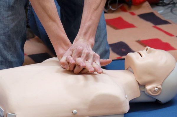 CPR. This simple skill can change someone's life forever - by saving it. First Aid For Burns, Learn Cpr, Cpr Certification, First Aid Cpr, First Aid Tips, First Aid Course, Cpr Training, Safety Courses, American Heart Association