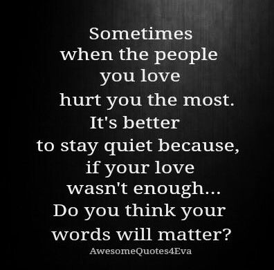 It's a time to speak and a time to be quiet...you speak when it's the right time...take back your authority...speak in love and you'll be fine...it's not for them it's for you...think about self sometimes it's along the same lines as forgiveness. Face things head...don't wait to long because  hurt feelings can turn into bitterness...just something I have learned