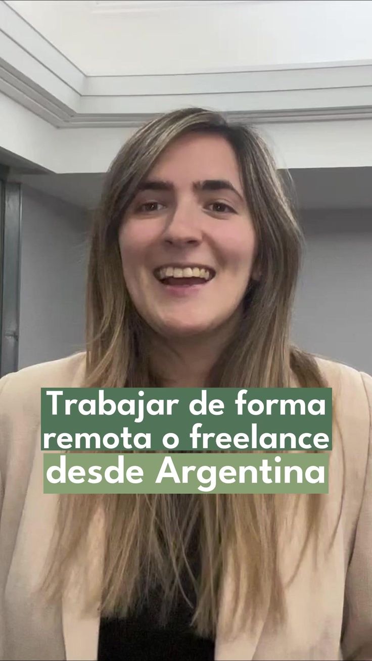 Trabajar de forma remota o freelance desde Argentina #empleo #rrhh # ...