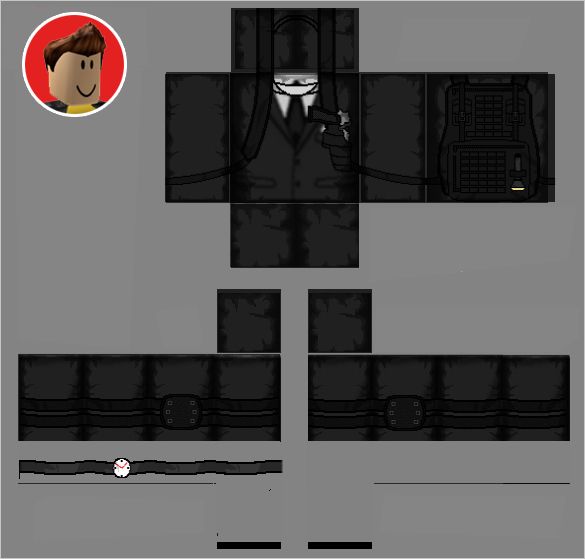 Roblox Military Shirt Template