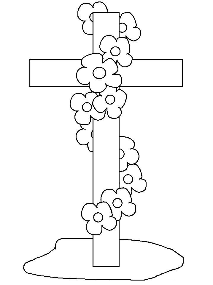 Pin by Teresa Marmolejo on farol | Easter coloring pages, Cross ...