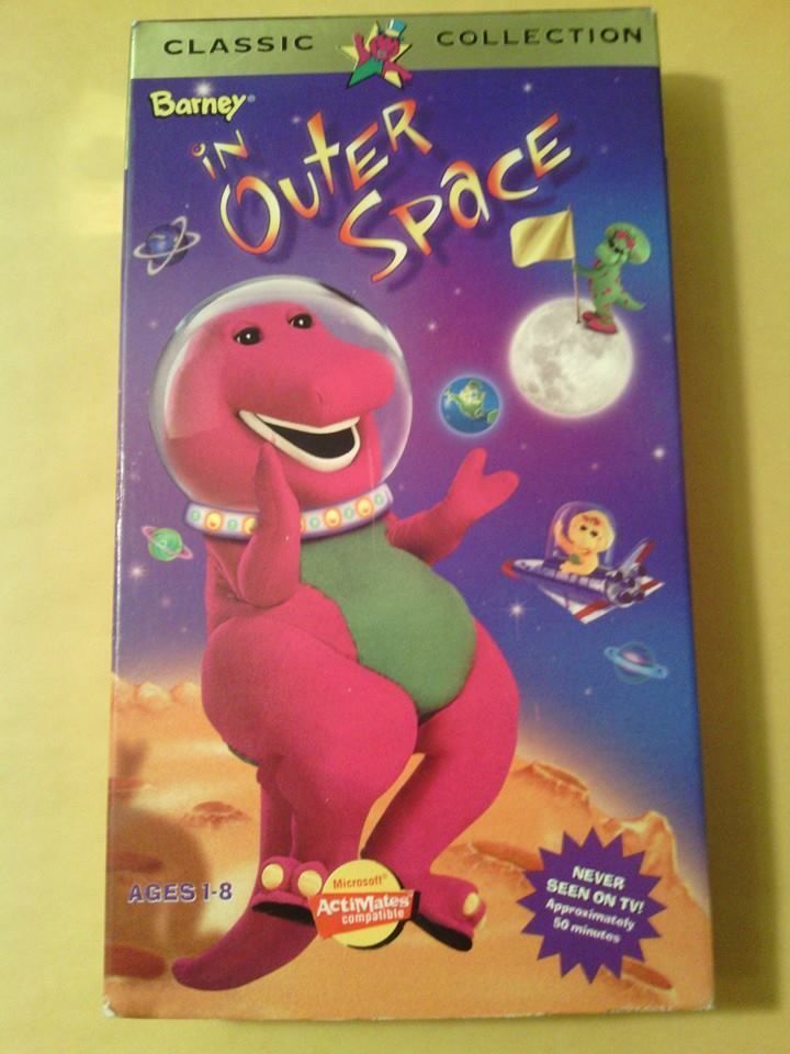 Barney In Outer Space Vhs Tape Classic Collection Barney And Friends ...