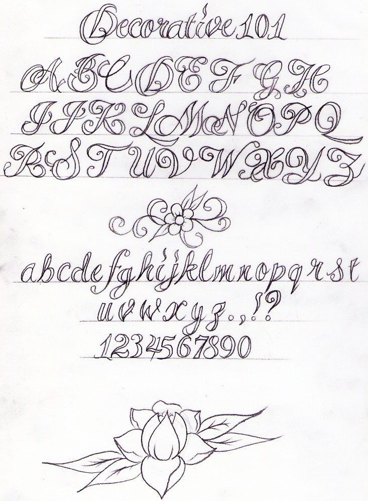 some type of calligraphy that is in the style of an old english letter and numbers