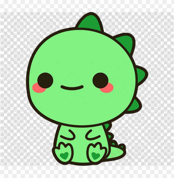 free PNG cute easy dinosaur drawing PNG image with transparent ...