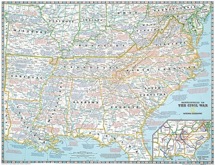 U.S. Military History Maps | Military history, Map, Detailed map