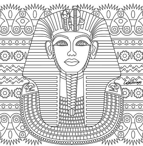 Omeletozeu | Egyptian art, Pattern coloring pages, Egyptian drawings