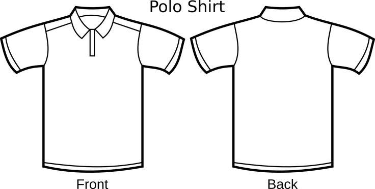 an image of polo shirt sizes