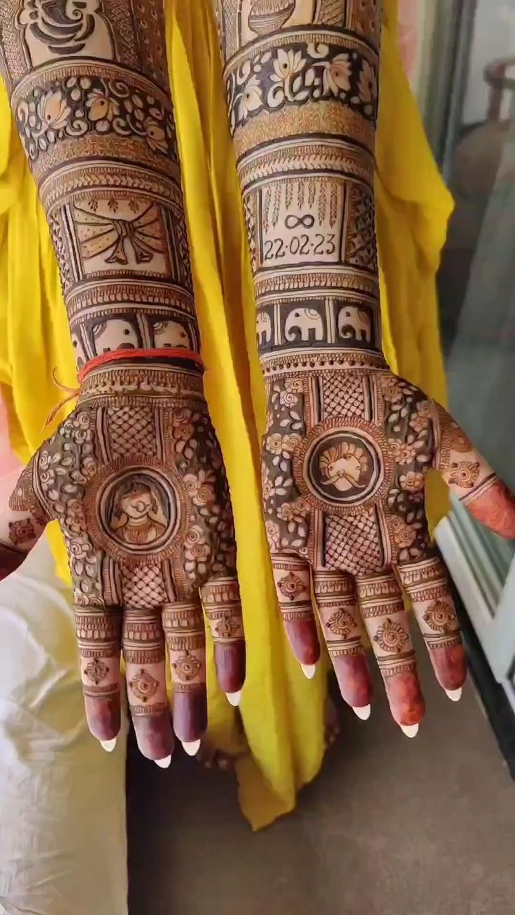 680 Best Bridal Mehendi Designs ideas in 2023 | latest bridal ...