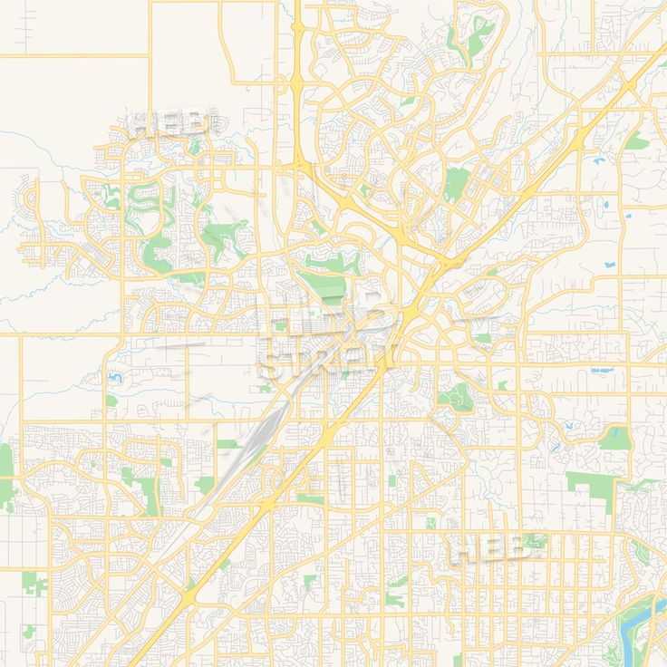 a map of the city of houston, texas with roads and streets in yellow lines