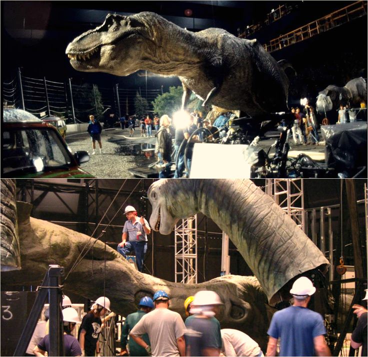 an image of people looking at dinosaurs in a museum setting, and then taking pictures with their cell phones