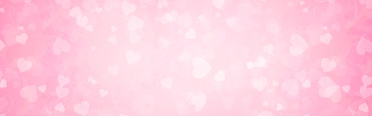 a pink background with hearts on it