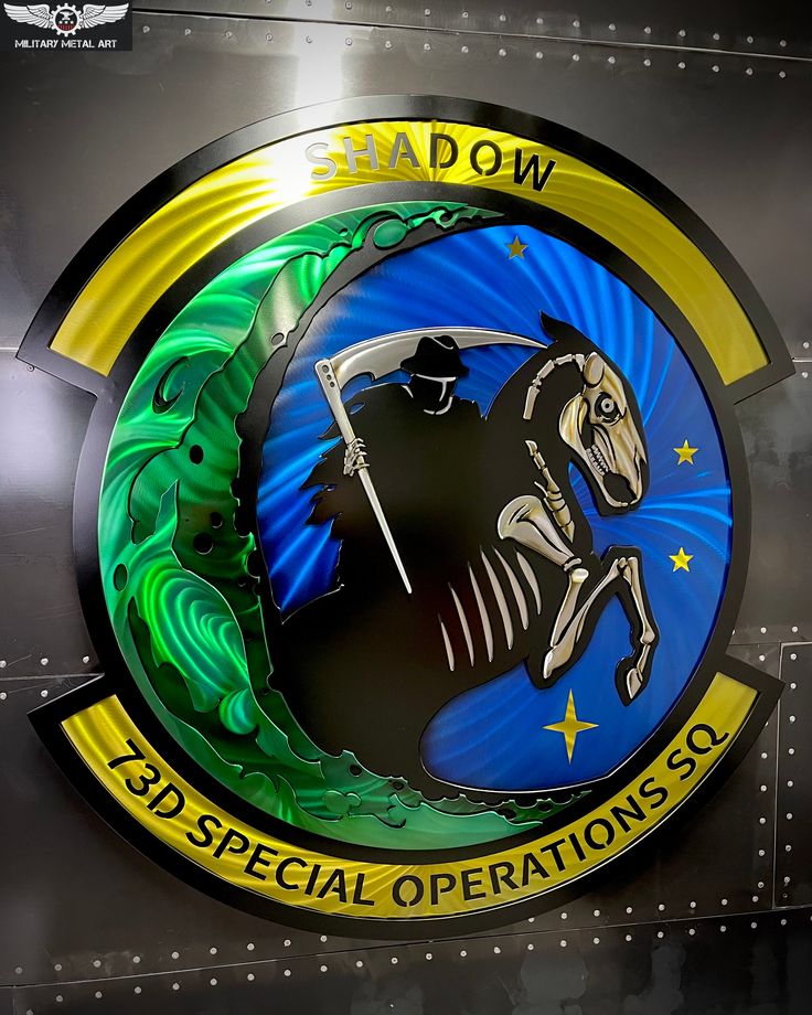 the logo for shadow special operations souvenir