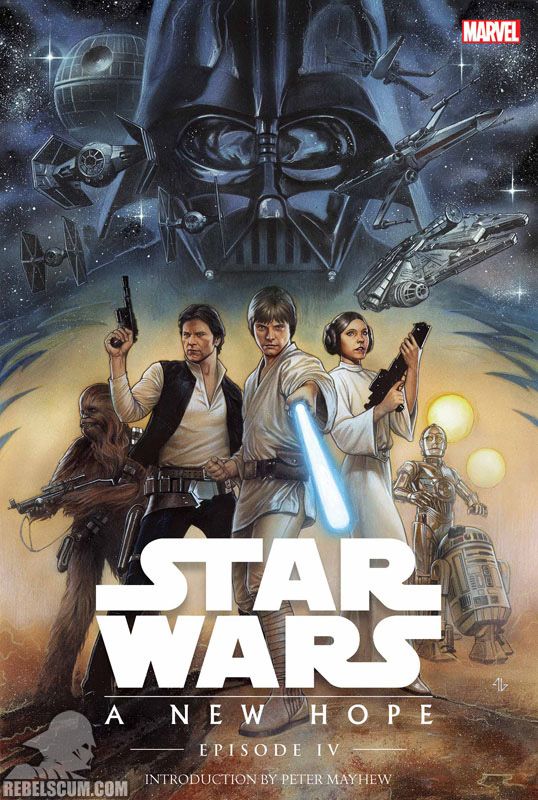 the cover to star wars anew hope