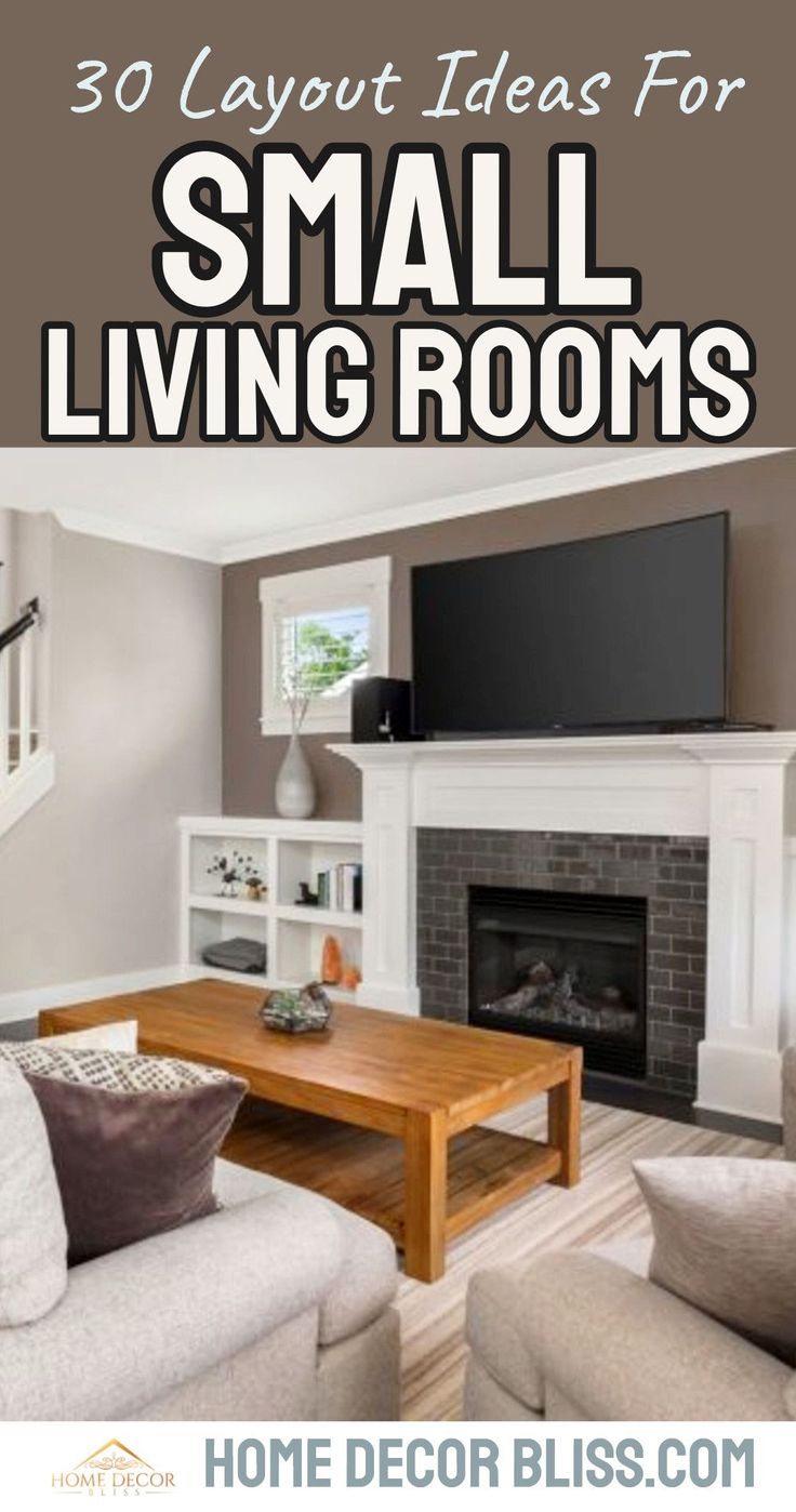 Layout Ideas For Small Awkward Living Rooms | Small living room ...