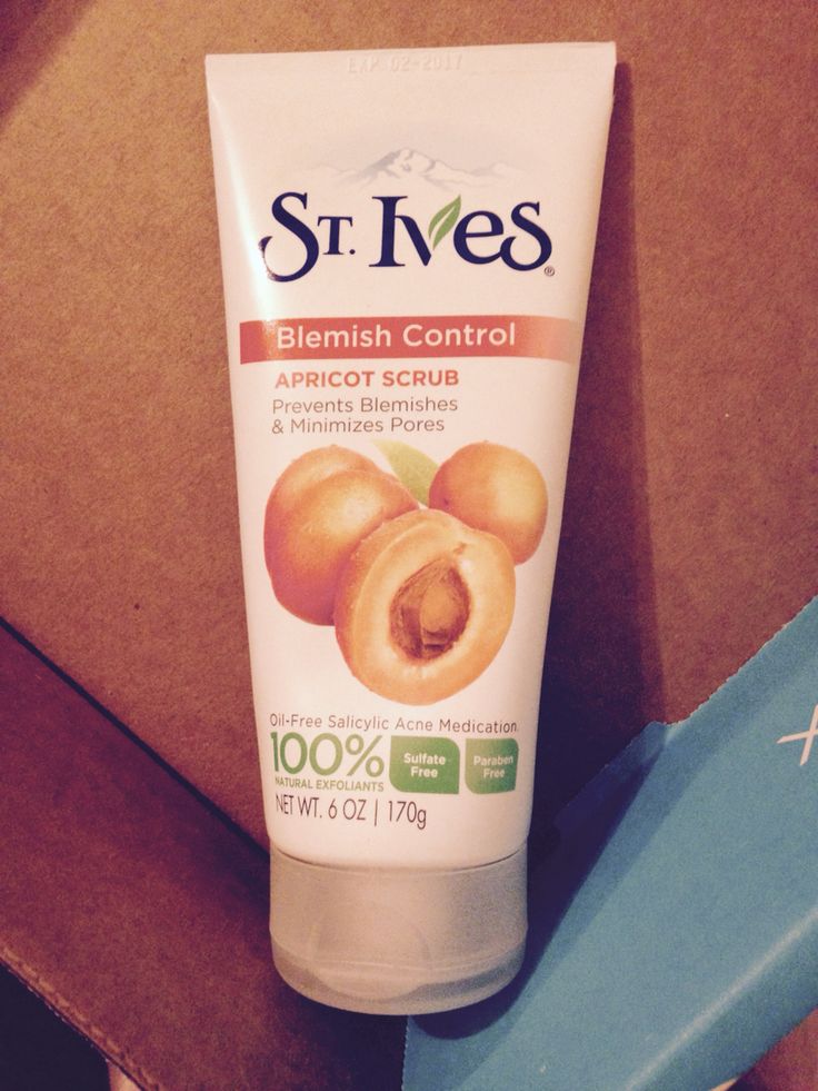 I got St. Ives blemish control apricot scrub in my #CampusVoxBox Apricot Scrub, Minimize Pores, St Ives, Oil Free, Apricot, Scrubs, Acne