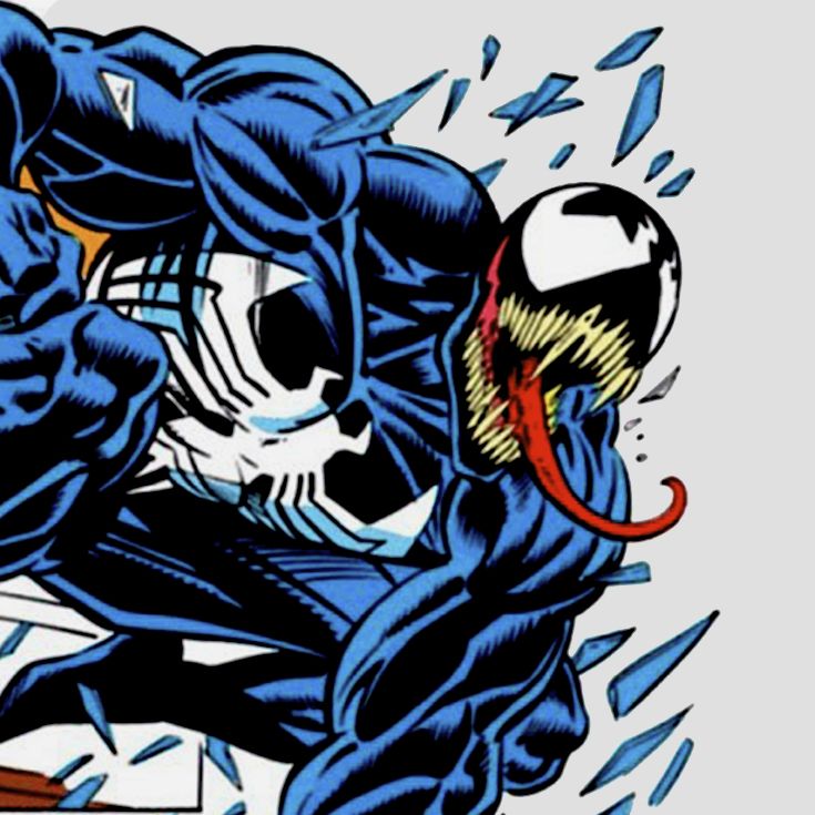 Venom Icon | Venom comics, Marvel comics art, Spiderman art