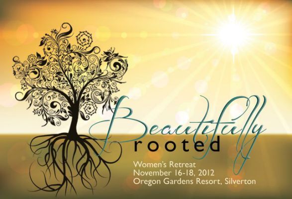 a poster for the women's release of beautifully rooted