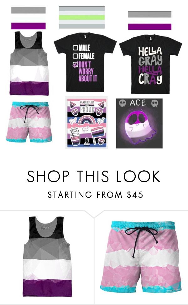 Ace/Trans/Agender/Genderfluid Pride Pack by igotahasdatchez on Polyvore featuring pride Genderfluid Pride, Clothing Fabric, Gay Love, Character Ideas, I Said, Fabric Crafts, Shoe Bag, Designer Clothes, Perfect Clothing