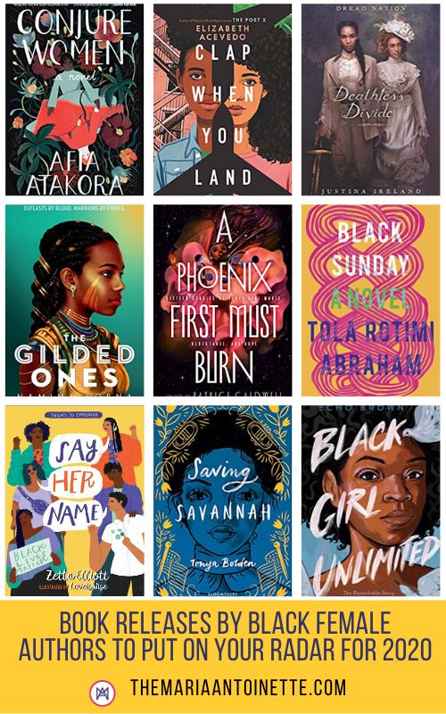 Book Releases By Black Female Authors To Put On Your Radar For 2020