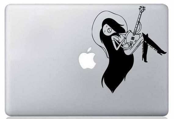 Marceline the Vampire Queen with her bass guitar from Adventure Time Vinyl Decal for your car or laptop. Marceline The Vampire Queen, Vampire Queen, Awesome Stuff, The Vampire, Bass Guitar, Adventure Time, Laptop Stickers, Vinyl Decals, Bass