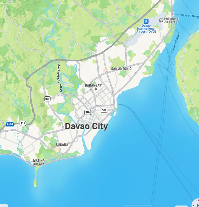 Davao, Maps, Blue Prints, Map, Cards