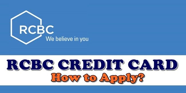 the rcbc credit card how to apply?