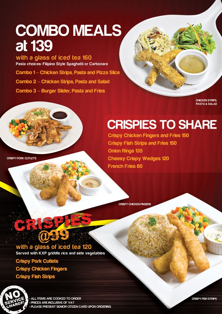 Combo Meals Filipino Style Spaghetti, Filipino Style, Burger Sliders, Chicken Fingers, Chicken Strips, Pizza Slice, New Menu, Crispy Chicken, Ig Post