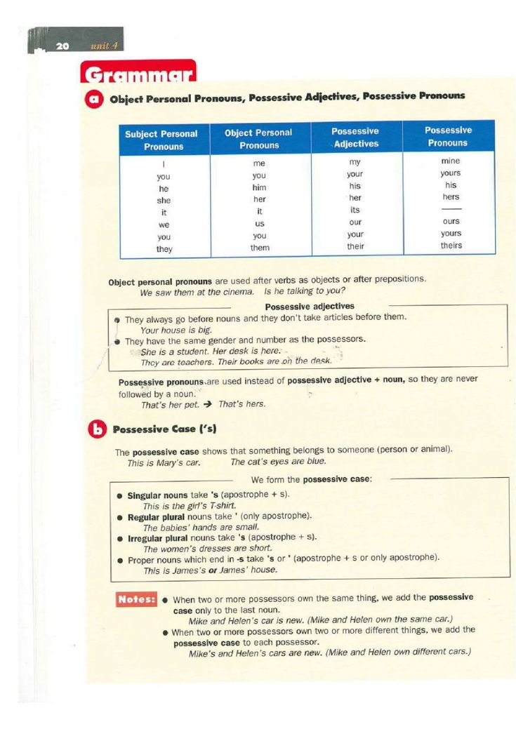 Object Personal Pronouns - Possessive adjectives worksheet | Personal ...