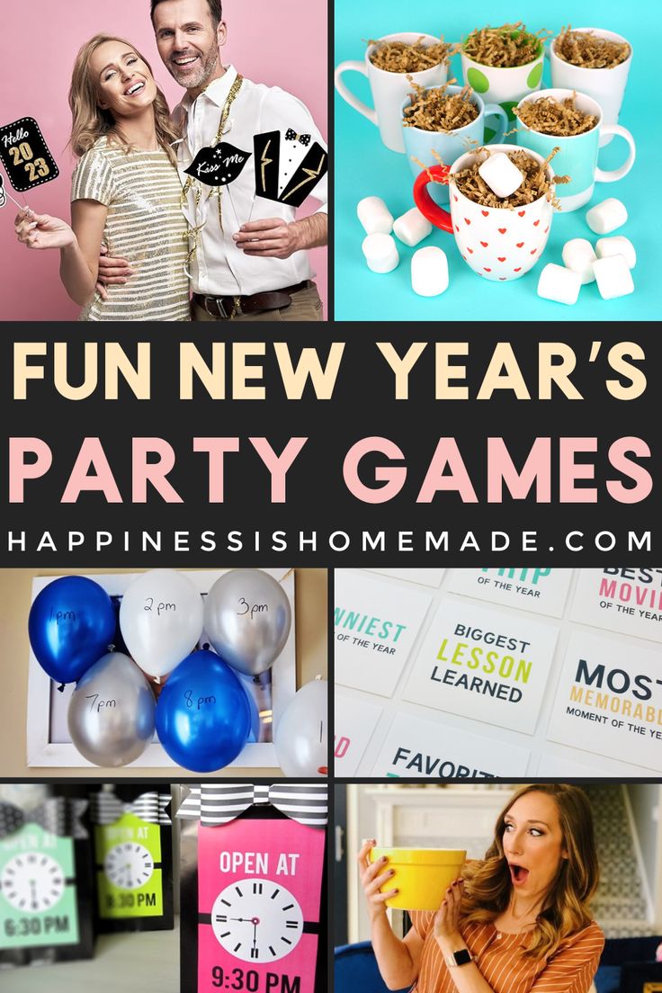 Planning a New Year's Eve party? We LOVE these awesome New Year's Eve ...