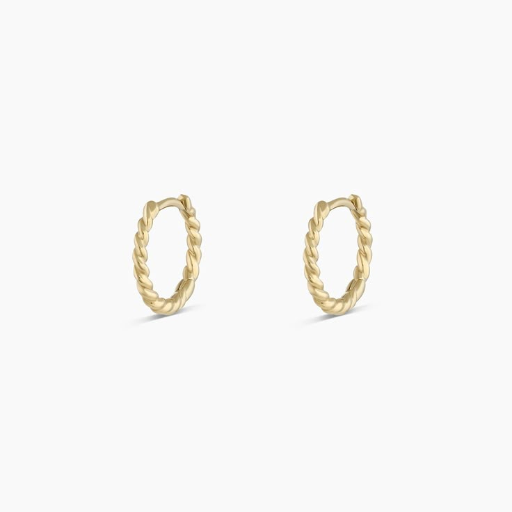 14k Gold Crew Huggies – gorjana Gorjana Earrings, 2023 Wish List, Gold Huggie Hoop Earrings, Earrings Stacking, Black Labradorite, Orange Agate, Yellow Opal, Natural Weave, Iridescent Crystal