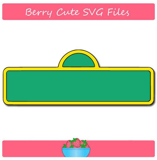 the berry cutie svg file is shown in yellow and green with a bowl of strawberries