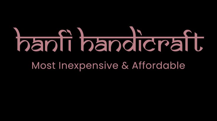 Hanfi Handicraft Luxuries Handloom Sarees