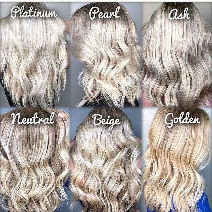 Which blonde are you? He’s an idea of upkeep to keep your blondes looking perfect. 💕 Platinum, Pearl and Ash Blondes have the biggest… Types Of Blonde, Light Ombre, Beige Blonde Hair, Light Blonde Highlights, Blond Balayage, Silver Hair Color, Silver Blonde, Toning Shampoo, Long Hair Color